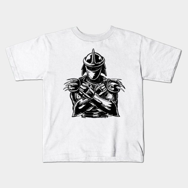 Original Comic Shredder Kids T-Shirt by tabslabred